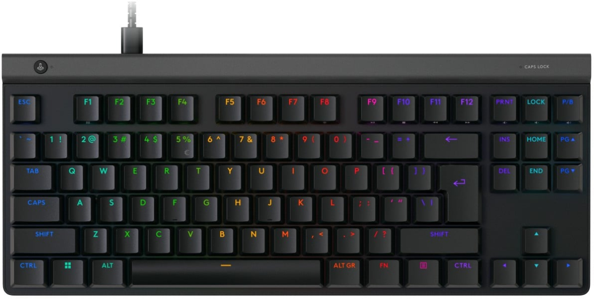 Клавиатура Геймърска Logitech G515 TKL - BLACK - US INT\'L - EMEA28i-935, Чернана ниска цена с бърза доставка - BestPC.BG