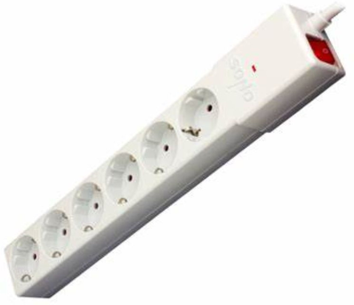 Контакт Sono WP230 BF6 ел. разклонител със защита от пренапрежение и детска защита, 6 гнезда, 5м, с ключна ниска цена с бърза доставка - BestPC.BG