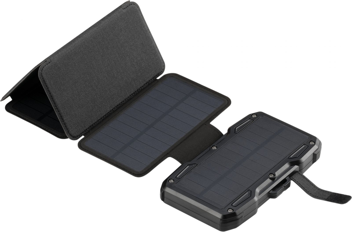 Външна батерия Sandberg SNB-421-05 :: Преносима батерия 5-Panel Solar Powerbank, 10000 mAhна ниска цена с бърза доставка - BestPC.BG