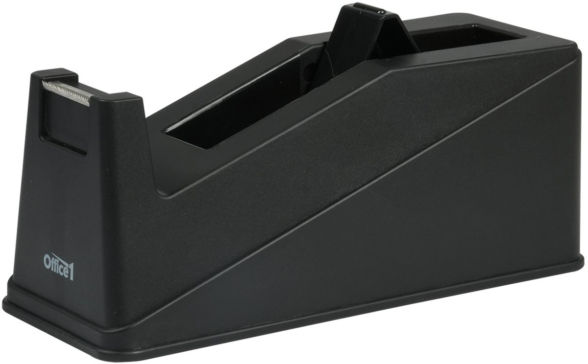 Office 1 Диспенсър за тиксо D25, 19 mm-33 m, черенна ниска цена с бърза доставка - BestPC.BG