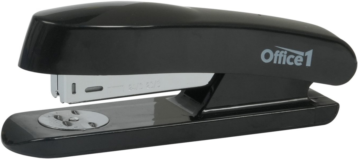 Office 1 Телбод S30, 24-6, за 30 листа, черенна ниска цена с бърза доставка - BestPC.BG