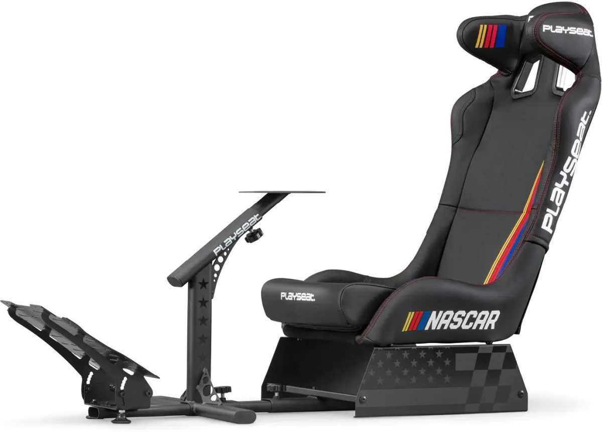 Геймърски стол Playseat Evolution Pro NASCAR Editionна ниска цена с бърза доставка - BestPC.BG