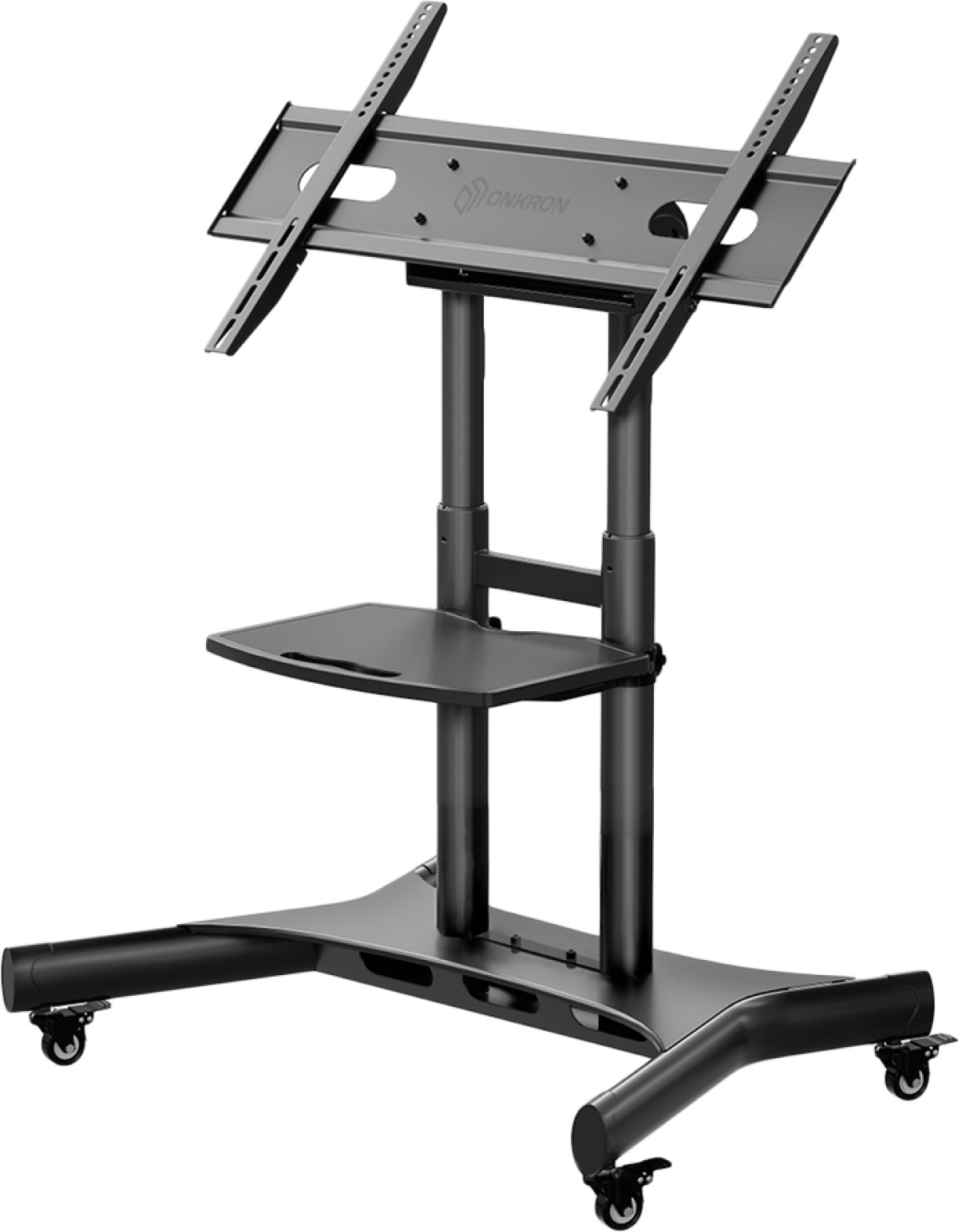 Стойка за телевизор ONKRON 50\'\' – 83", 154 lbs, накланяща се, черна; TS1380на ниска цена с бърза доставка - BestPC.BG