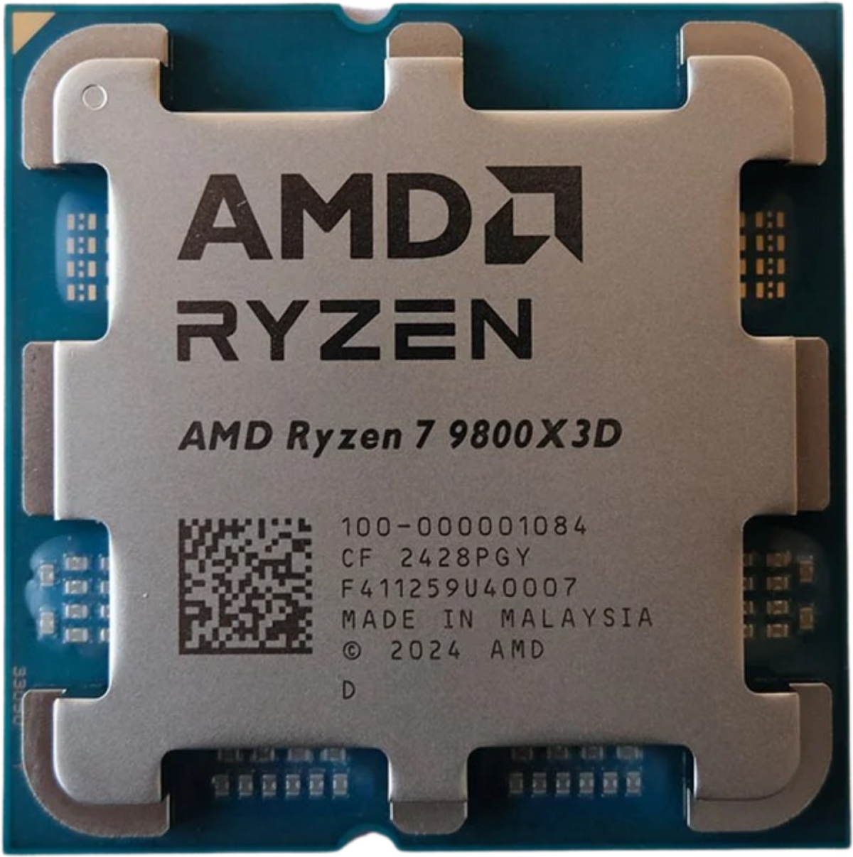 Процесор AMD Ryzen 7 9800X3D, AM5, 4.70 - 5.20 GHz, 8C-16T, 96MB cache, 120 W, AMD Radeon Graphicsна ниска цена с бърза доставка - BestPC.BG