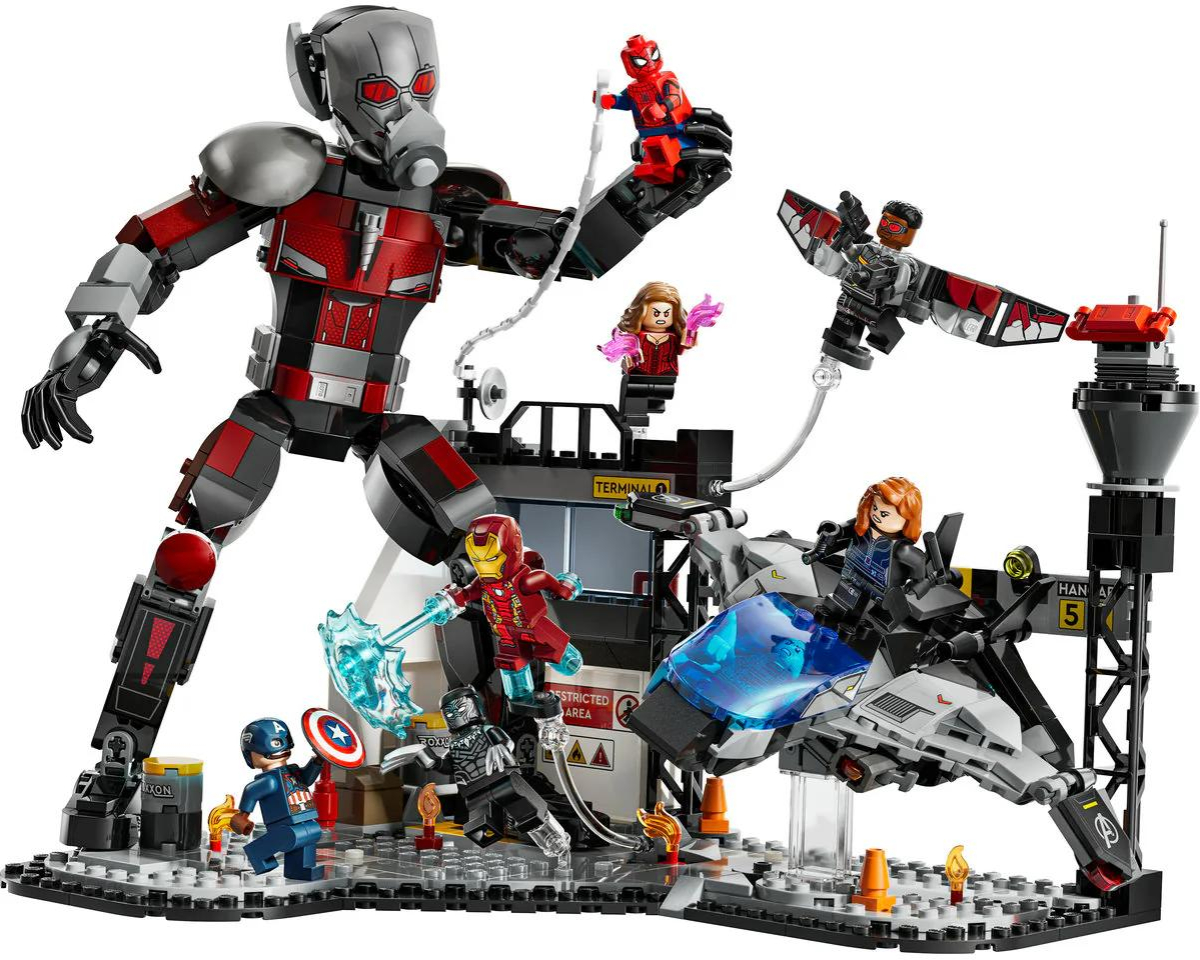 LEGO Super Heroes Marvel Captain America: Civil War action duel- 76314на ниска цена с бърза доставка - BestPC.BG