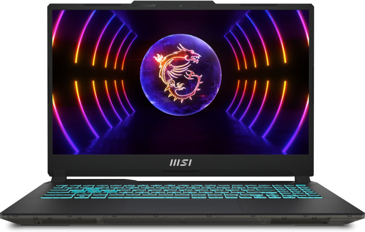 Лаптоп MSI Cyborg 15 A13VF, Core i7-13620H, 16GB, 512GB SSD, RTX 4060 8GB, 15.6" FHD, Черенна ниска цена с бърза доставка - BestPC.BG