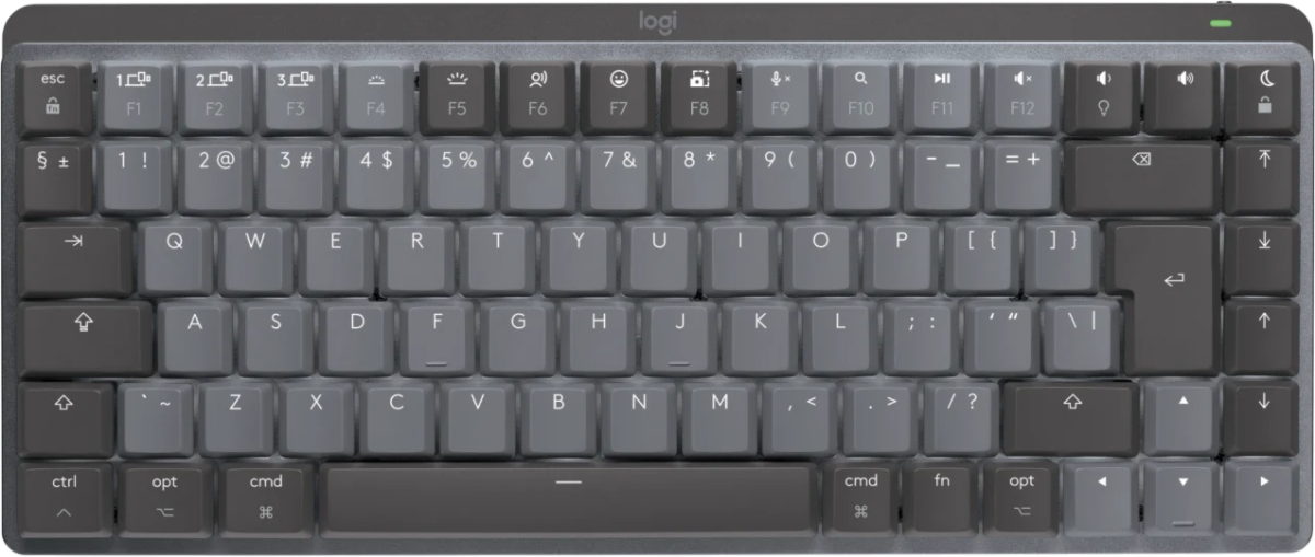Безжична клавиатура Logitech MX Keys Mini за MACна ниска цена с бърза доставка - BestPC.BG