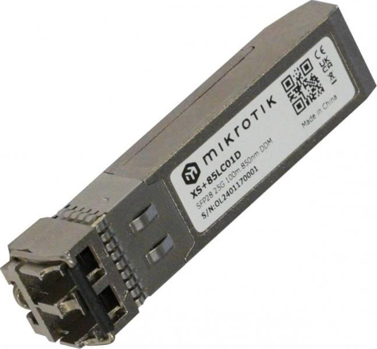 SFP Модул SFP модул Mikrotik XSPlus-85LC01D, 1.25GB,10GB, 25GB, 100mна ниска цена с бърза доставка - BestPC.BG