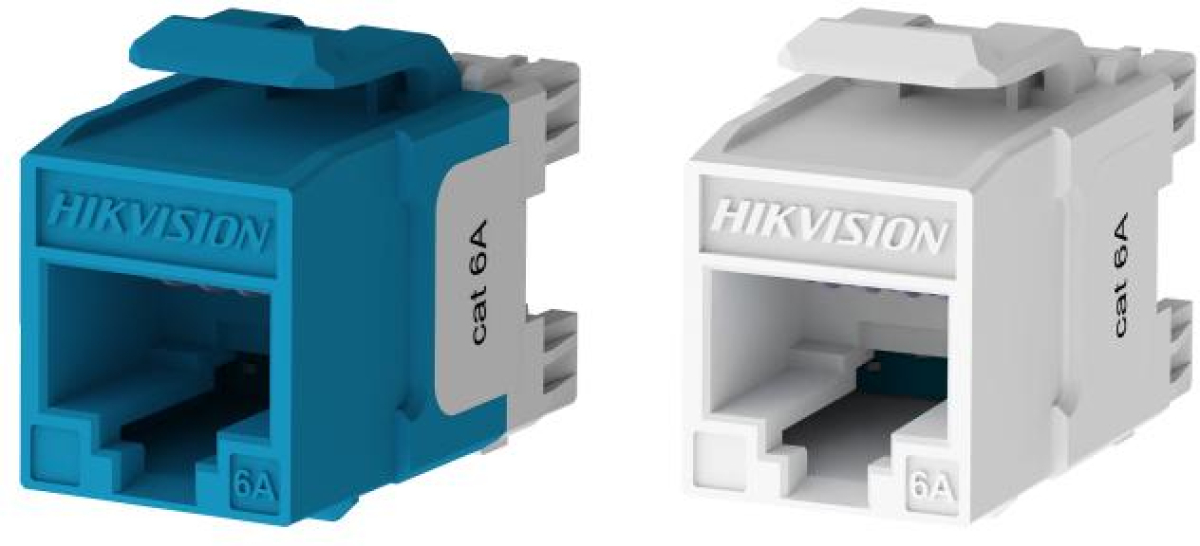 Конектор / букса Вложка Hikvision DS-1CK6AU180T, Cat.6а, неекранирана, 180°, Punchна ниска цена с бърза доставка - BestPC.BG