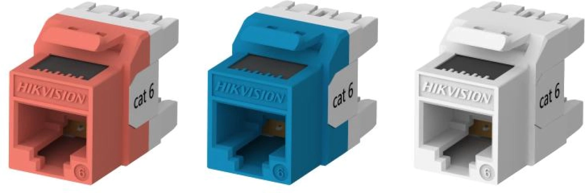 Конектор / букса Вложка Hikvision DS-1CK6U180T, Cat 6, неекранирана, 180°, Punchна ниска цена с бърза доставка - BestPC.BG