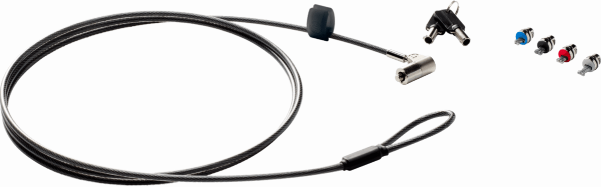 Други HP Sure Key - Кабелна ключалка за лаптопи със сменяеми заключващи глави за универсална употребана ниска цена с бърза доставка - BestPC.BG