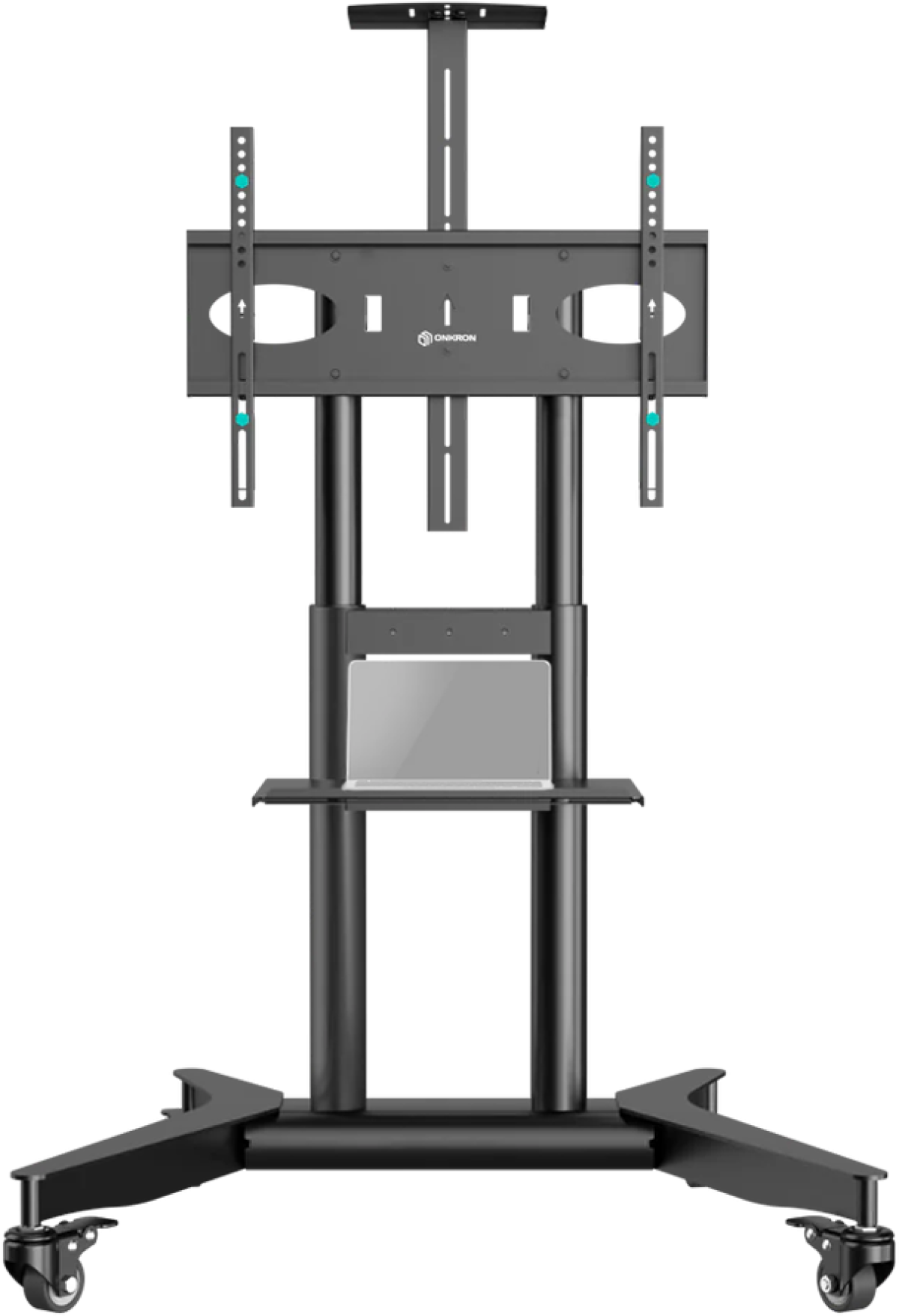 Стойка за телевизор ONKRON Mobile TV stand for 32"-75" up to 50 kg, blackна ниска цена с бърза доставка - BestPC.BG