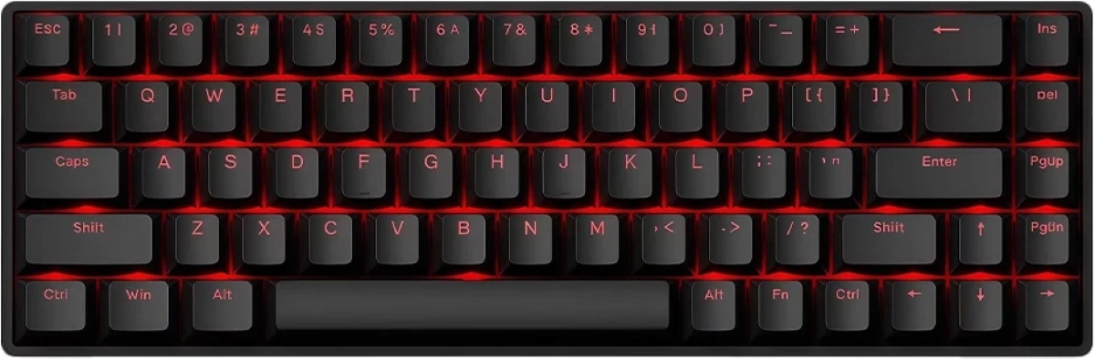 Клавиатура Геймърска rofessional Gaming Mechanical Keyboard FIRE 68 PRO - 8K, Черна/Червенана ниска цена с бърза доставка - BestPC.BG