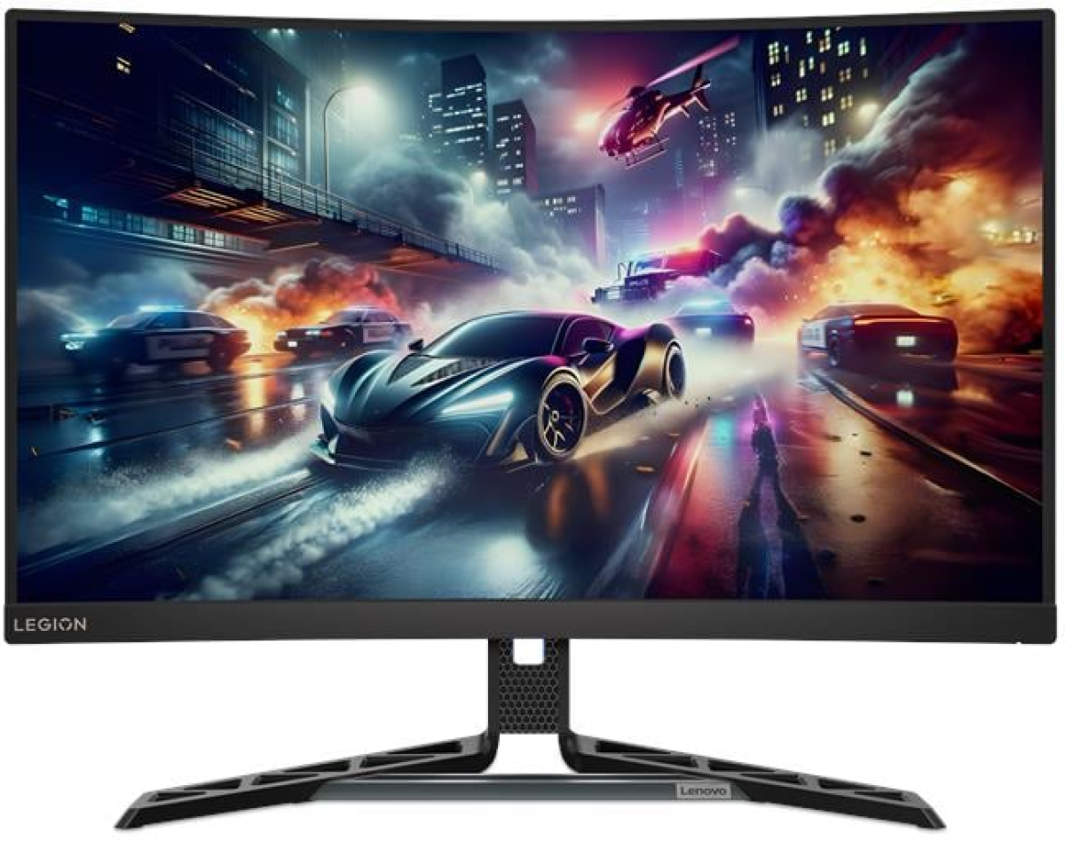 Монитор LENOVO R27qc-30 27inch VA QHD 180Hz 0.5ms HDMI2.1 DP USB Type C USB HUBна ниска цена с бърза доставка - BestPC.BG