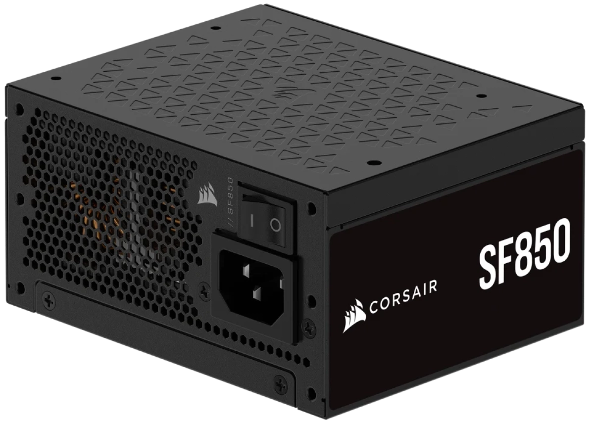 Захранване CORSAIR SF850, 850 Watt, SFX, 80 PLUS Platinum, Fully Modularна ниска цена с бърза доставка - BestPC.BG