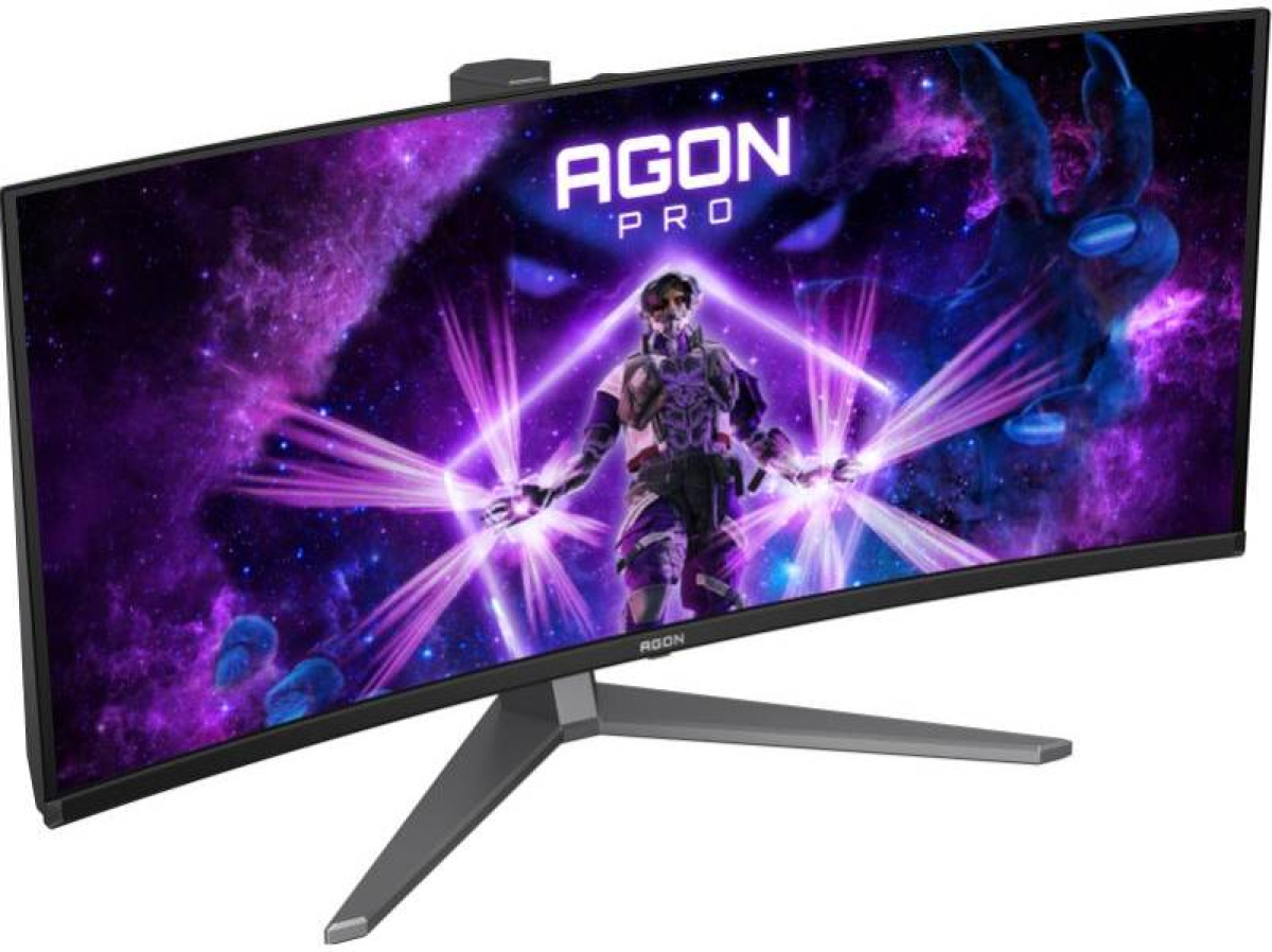 Монитор AOC AG346UCD, 34" Curved 1800R QD-OLED, 3440x1440 175Hz, 1000 cd-m2на ниска цена с бърза доставка - BestPC.BG