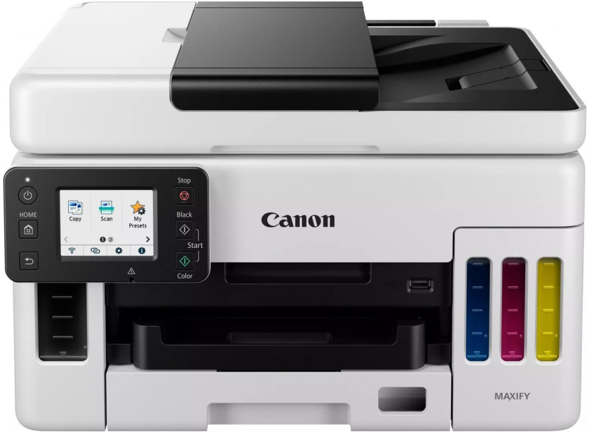 Мултифункционално у-во Canon MAXIFY GX6050 MegaTank, Мастиленоструен A4, 600 x 1200 DPI Wi-Fiна ниска цена с бърза доставка - BestPC.BG