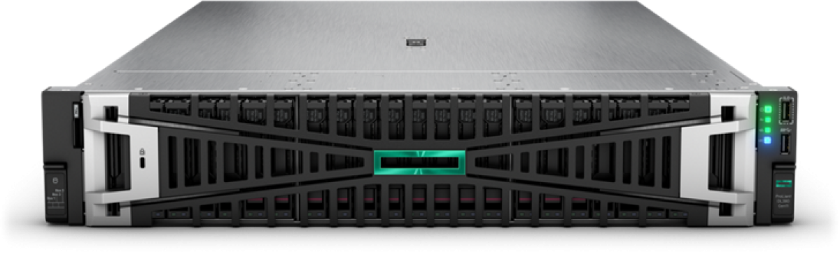 Сървър HPE ProLiant DL380 Gen11 4509Y 2.6GHz 8-core 1P 32GB-R MR408i-o NC 8SFF 1000W PS EMEA Serverна ниска цена с бърза доставка - BestPC.BG
