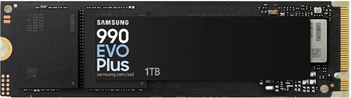 SSD SSD 1TB Samsung 990 EVO Plus, M.2 PCI-eна ниска цена с бърза доставка - BestPC.BG