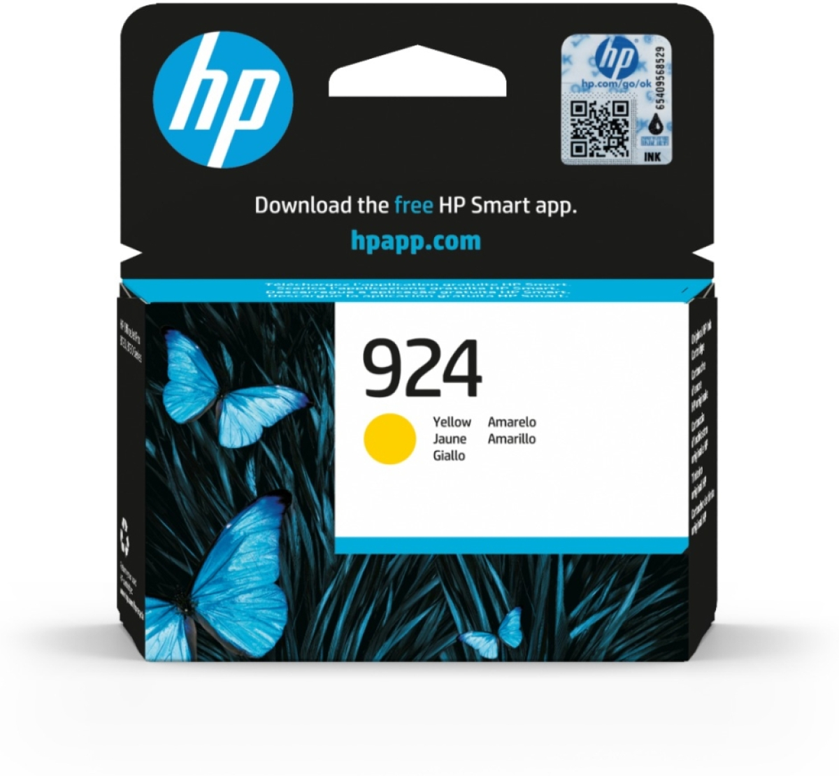 Касета с мастило HP 924 Yellow Original Ink Cartridgeна ниска цена с бърза доставка - BestPC.BG