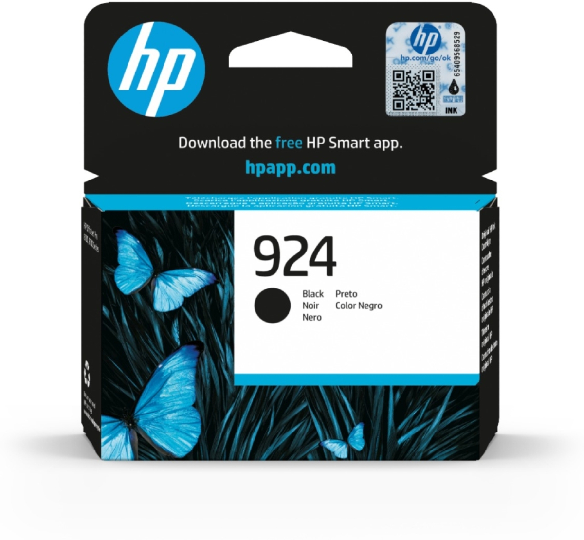 Касета с мастило HP 924 Black Original Ink Cartridgeна ниска цена с бърза доставка - BestPC.BG