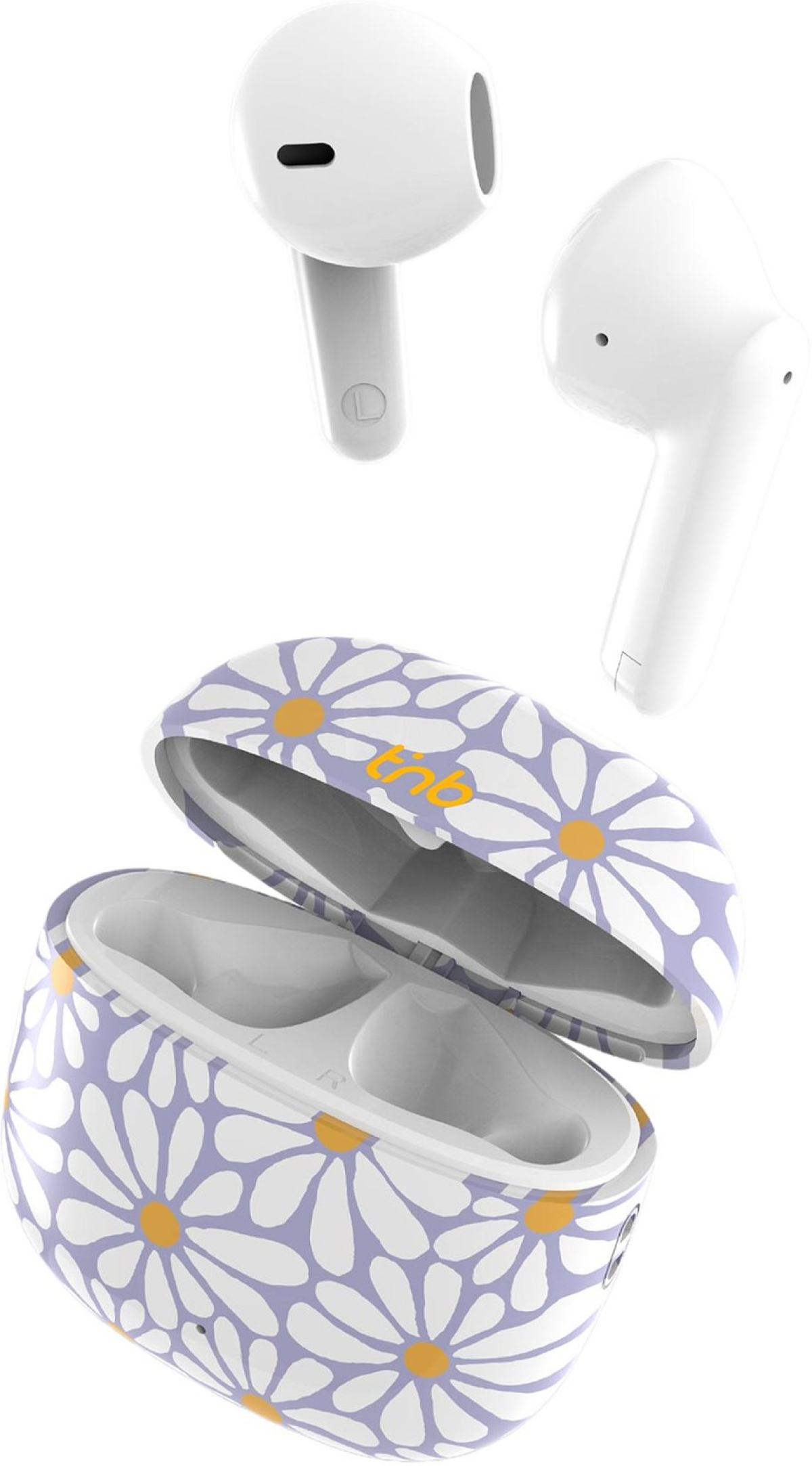 Слушалки TNB Exclusive Flower, безжични, с Bluetooth, със зареждащ кейсна ниска цена с бърза доставка - BestPC.BG