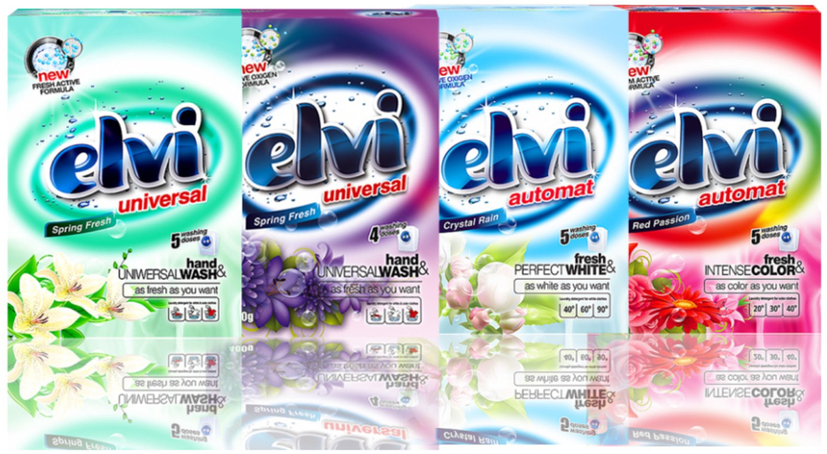 Почистващ продукт Elvi Прах за цветно пране, 400 gна ниска цена с бърза доставка - BestPC.BG
