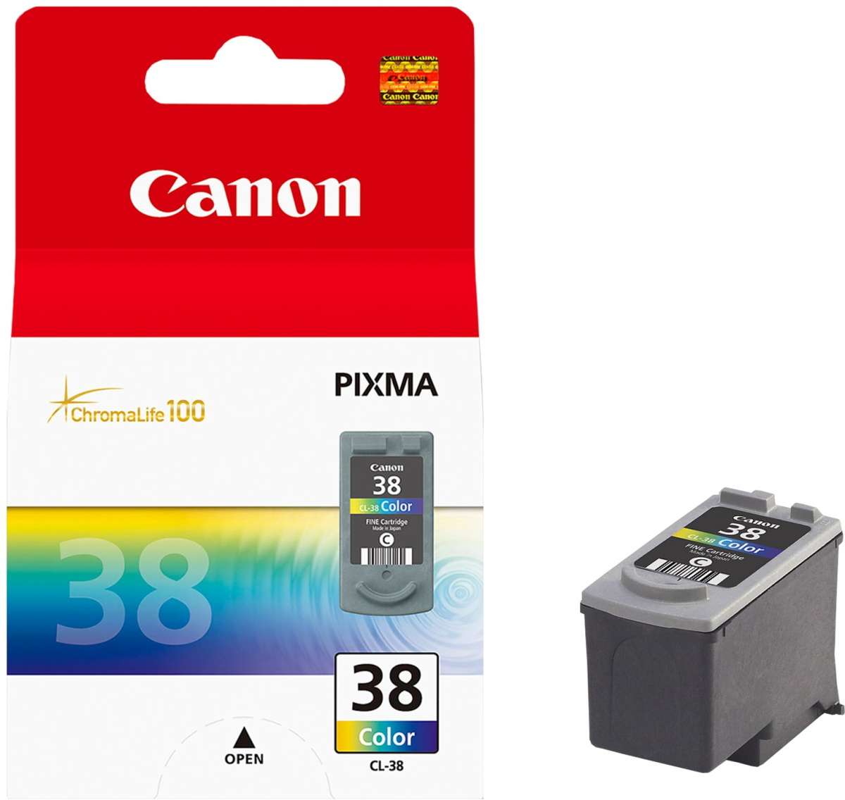 Касета с мастило CANON CL-38на ниска цена с бърза доставка - BestPC.BG