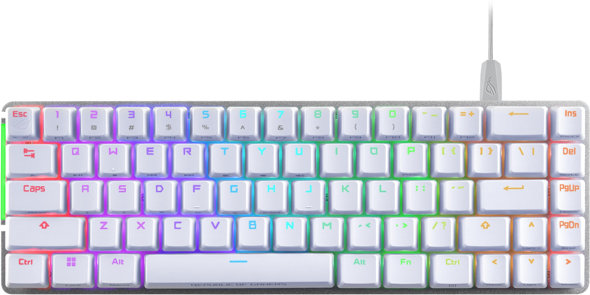 Геймърска Механична Клавиатура ASUS ROG Falchion Ace - Бялана ниска цена с бърза доставка - BestPC.BG