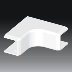 Елемент Вътрешен ъгъл за кабелен канал 20х20 ммна ниска цена с бърза доставка - BestPC.BG