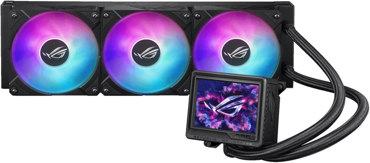 Охладител за процесор ASUS ROG RYUJIN III 360 ARGB EXTREME 3.5 LCD Displayна ниска цена с бърза доставка - BestPC.BG