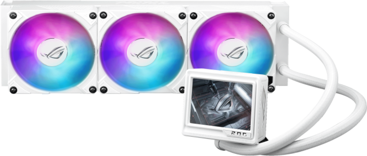 Водно охлаждане ASUS ROG RYUJIN III 360 ARGB EXTREME White Edition 3.5 LCD Displayна ниска цена с бърза доставка - BestPC.BG
