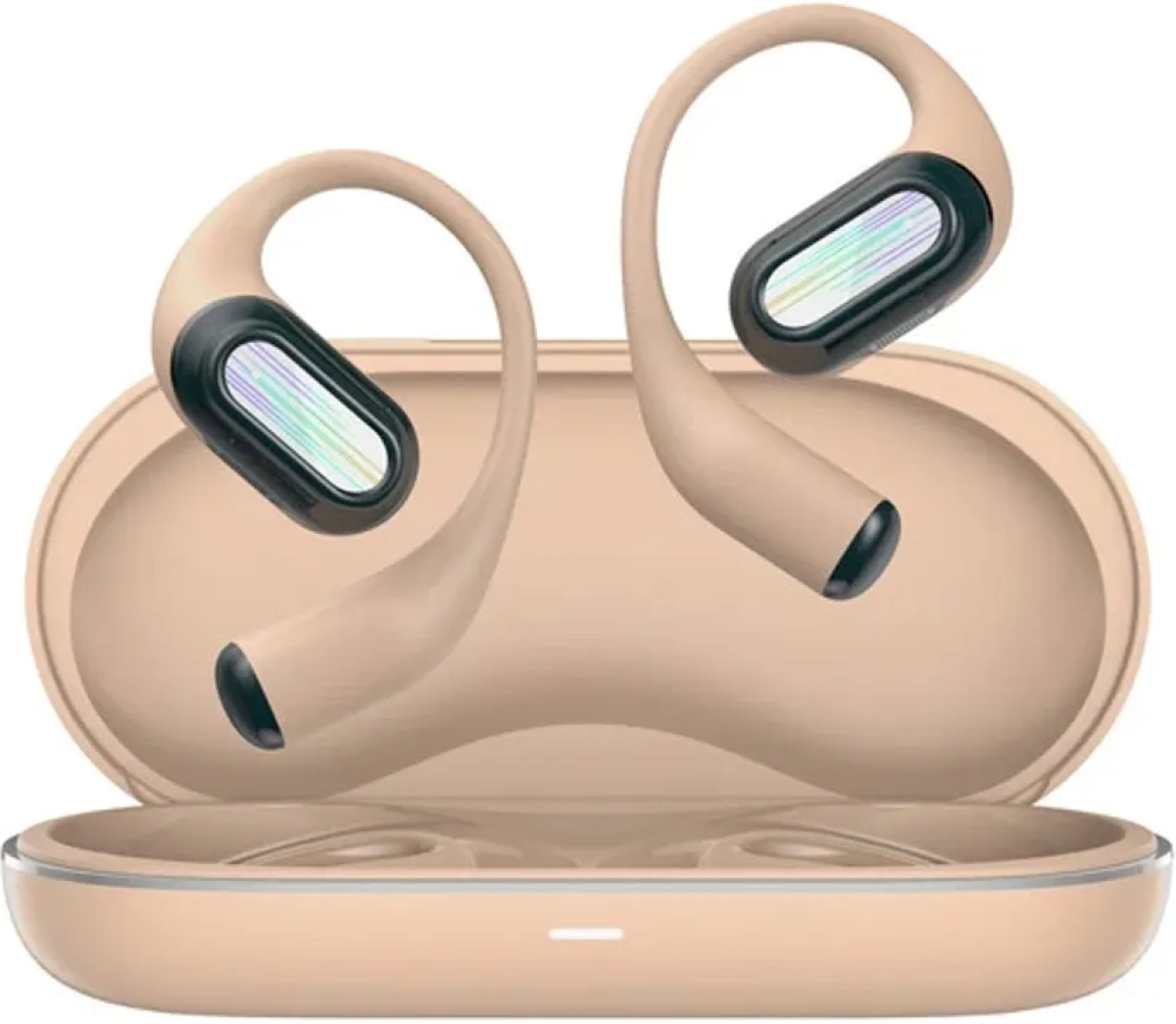 Слушалки CANYON headset OnFlow 12 OWS ENC Beigeна ниска цена с бърза доставка - BestPC.BG