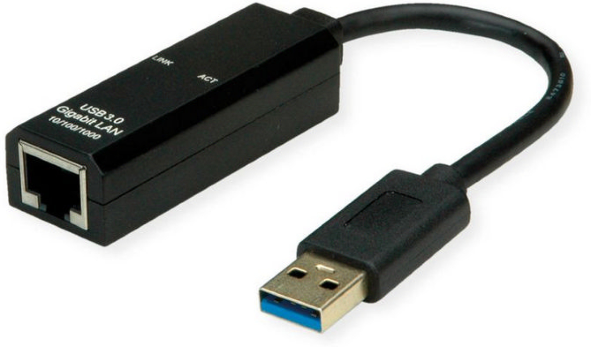 Кабел/адаптер VALUE 12.99.1119 :: USB 3.2 Gen 1 към Gigabit Ethernet конверторна ниска цена с бърза доставка - BestPC.BG