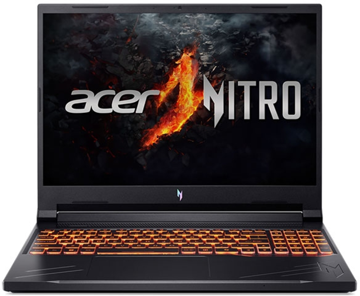Лаптоп Acer Nitro V16 ANV16-71-58D7, Intel Core i5-14450HX, 16GB DDR5, 512GB SSD NVMe, NVIDIA GeForce RTX 4050 6GB, 16" 1920 x 1200, Черенна ниска цена с бърза доставка - BestPC.BG