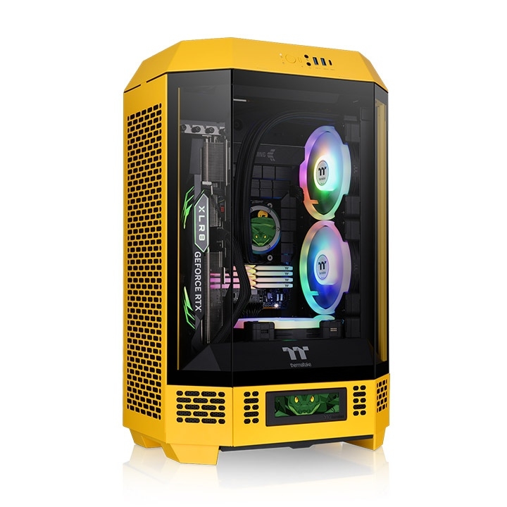 Кутия Thermaltake Tower 300 Bumblebeeна ниска цена с бърза доставка - BestPC.BG