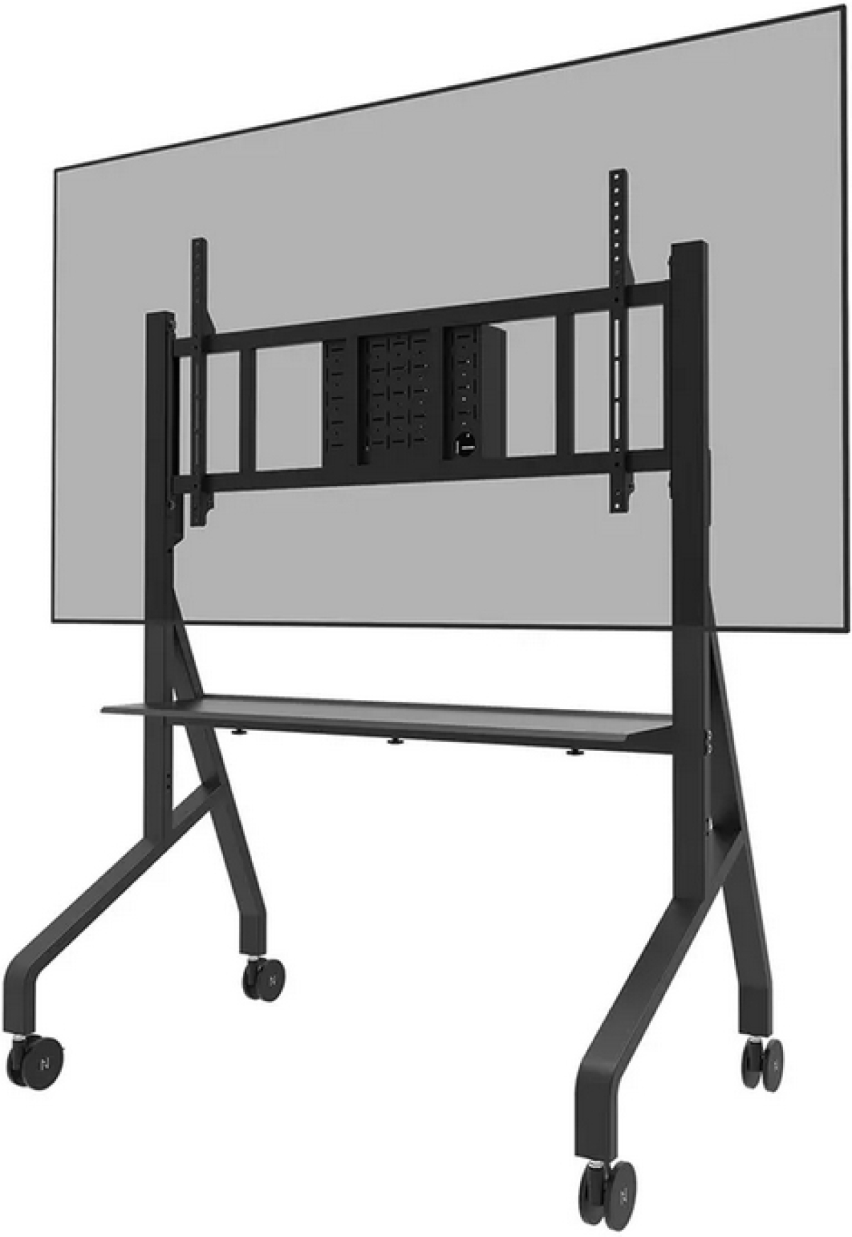 Стойка за телевизор Neomounts Move Go XL Mobile Floor Stand (fast install, height adjustable)на ниска цена с бърза доставка - BestPC.BG