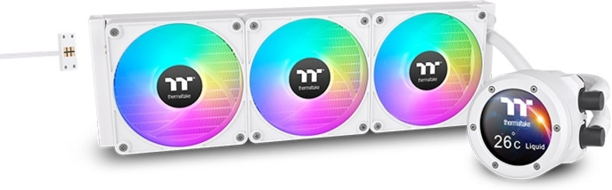 Водно охлаждане Thermaltake TH360 V2 Ultra EX ARGB Sync CPU Liquid Cooler Snow Editionна ниска цена с бърза доставка - BestPC.BG