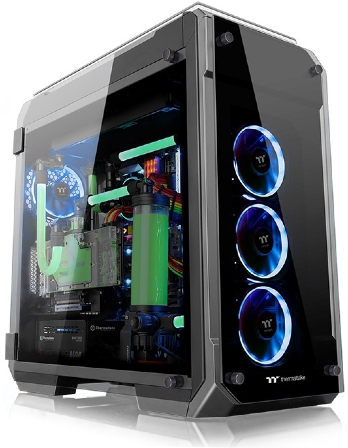 Кутия Thermaltake View 71 TG ARGBна ниска цена с бърза доставка - BestPC.BG