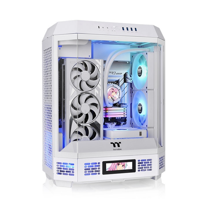 Кутия Thermaltake Tower 600 Whiteна ниска цена с бърза доставка - BestPC.BG
