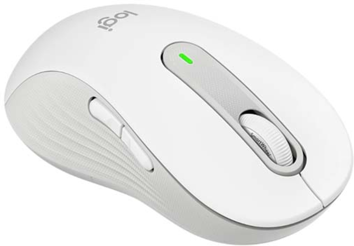 Мишка LOGITECH M650 Signature - Wireless - 4000 dpi - Бялана ниска цена с бърза доставка - BestPC.BG