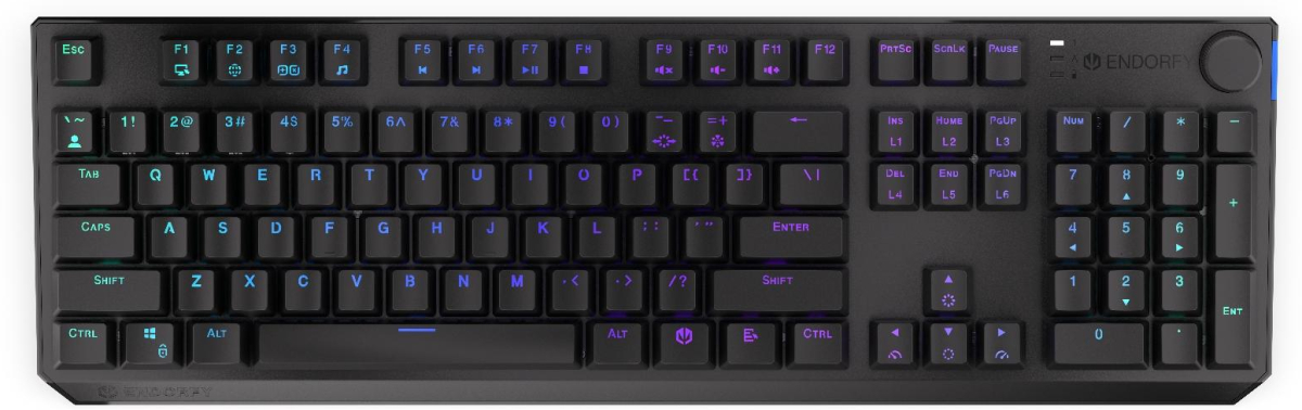 Клавиатура ENDORFY Thock - Kailh Red Switch - Full Sizeна ниска цена с бърза доставка - BestPC.BG