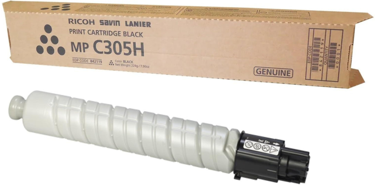 Тонер за лазерен принтер RICOH Black MP C305H, 12000 стр.- MP C305, C305 SP, C305 SPFна ниска цена с бърза доставка - BestPC.BG