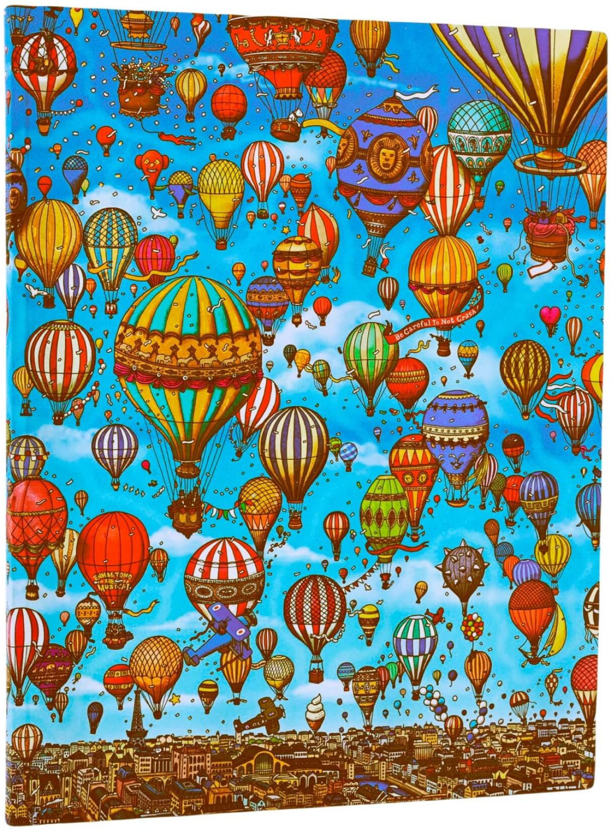 Paperblanks Тефтер Balloon Festival, Ultra, широки редове, мека корица, 88 листана ниска цена с бърза доставка - BestPC.BG