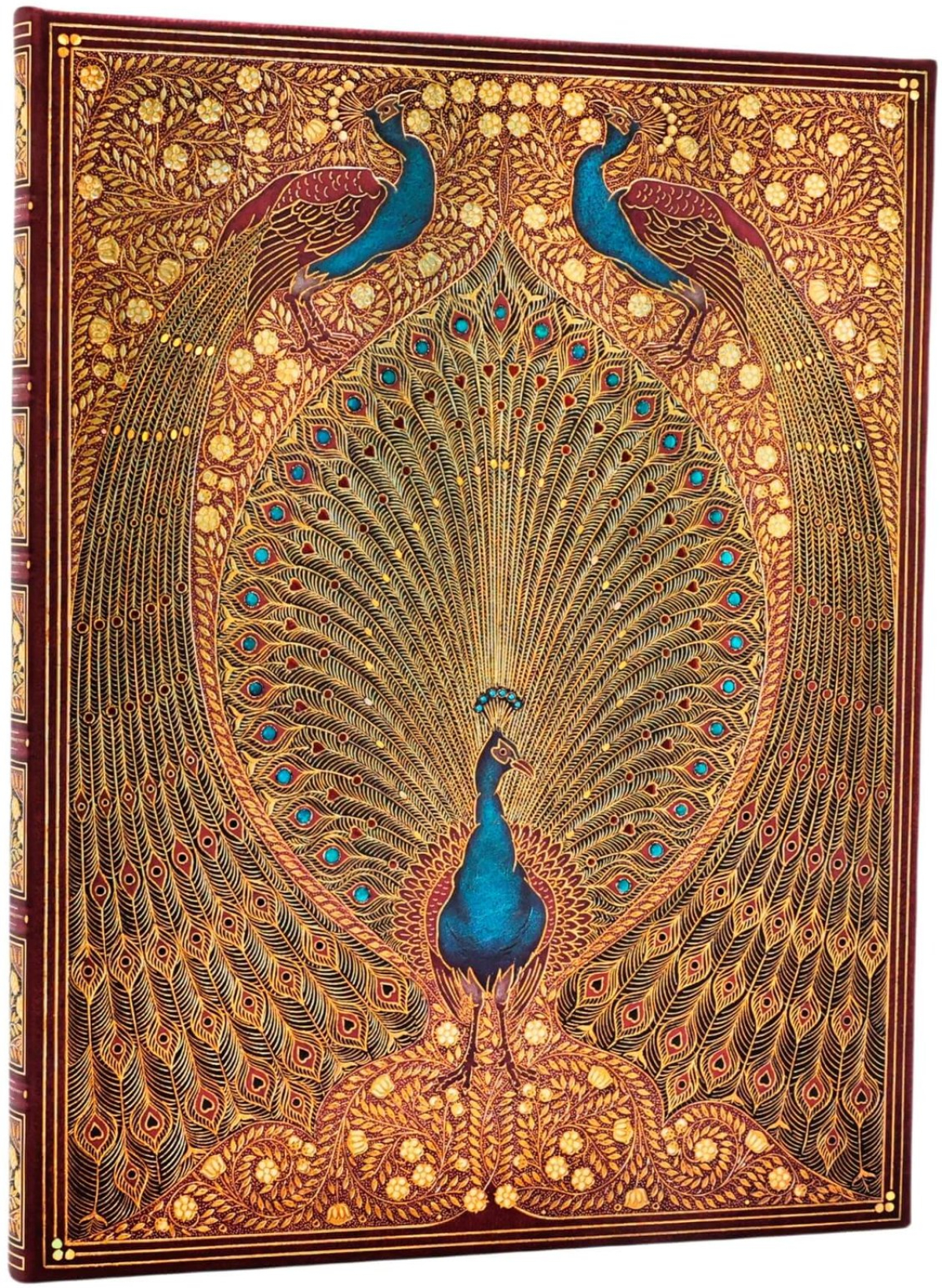 Paperblanks Тефтер Hafiz's Peacocks, Ultra, широки редове, твърда корица, 72 листана ниска цена с бърза доставка - BestPC.BG