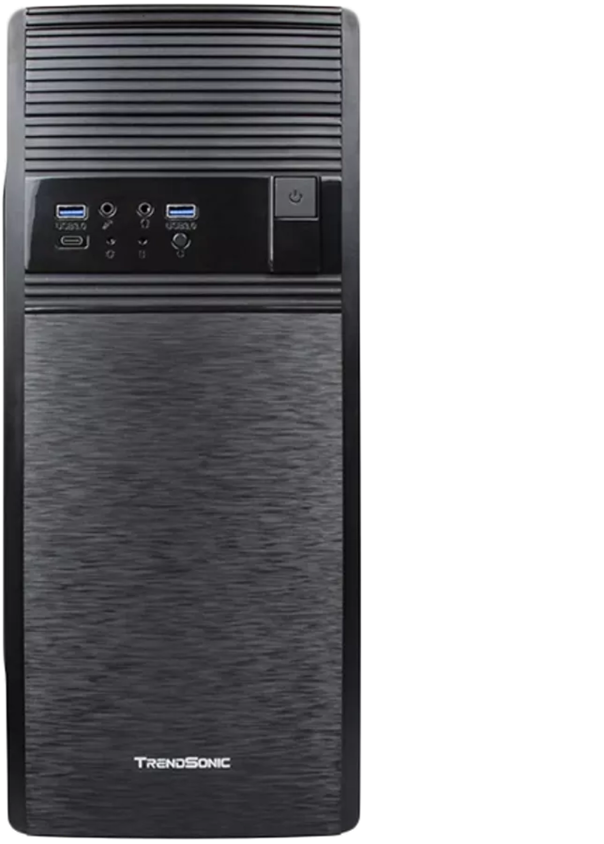 Кутия Chassis FC-F56A, ATX, 7 slots, 1 X 5.25", 2 X 3.5" H.D., 2 X 2.5" SSD, 2 x USB 3.0, 1 X Type C - 1 x AUDIO -, PSU 550W 12 sm, 20+4pin, , Blackна ниска цена с бърза доставка - BestPC.BG