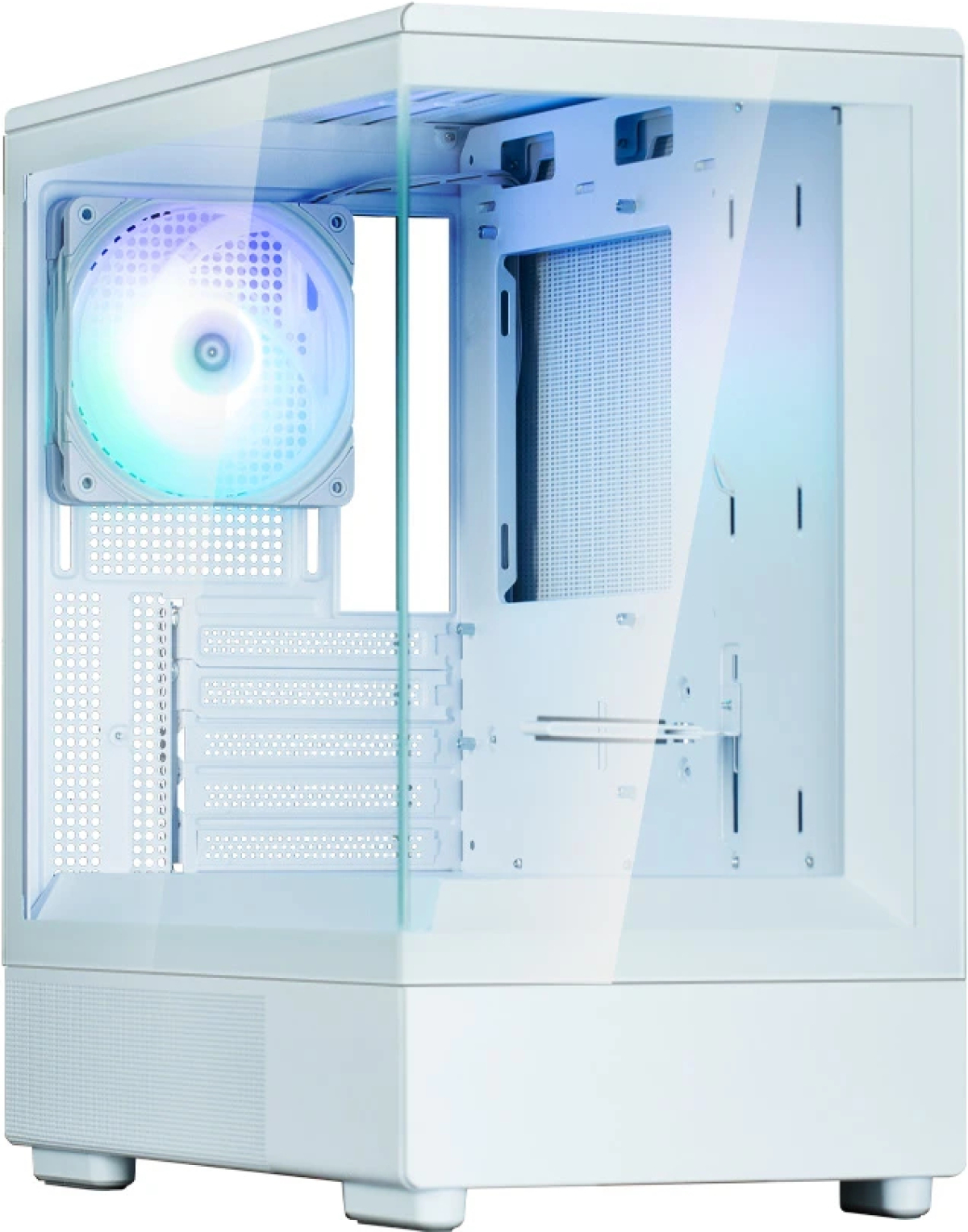 Zalman кутия Case mATX - P10 Whiteна ниска цена с бърза доставка - BestPC.BG