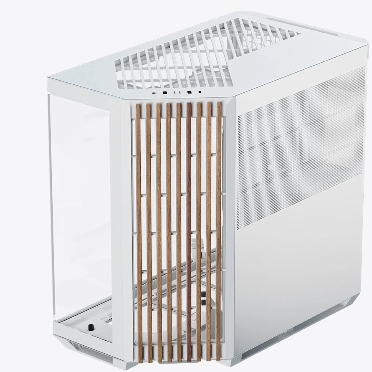 APNX кутия Case ATX - V1-W - Wood, Whiteна ниска цена с бърза доставка - BestPC.BG