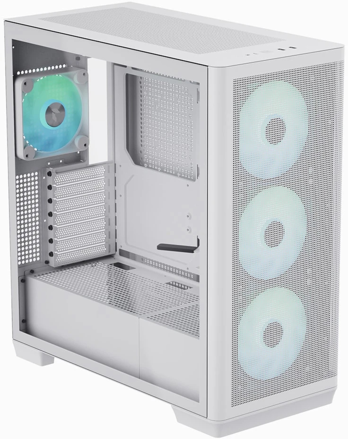APNX кутия Case ATX - C1-R - Whiteна ниска цена с бърза доставка - BestPC.BG