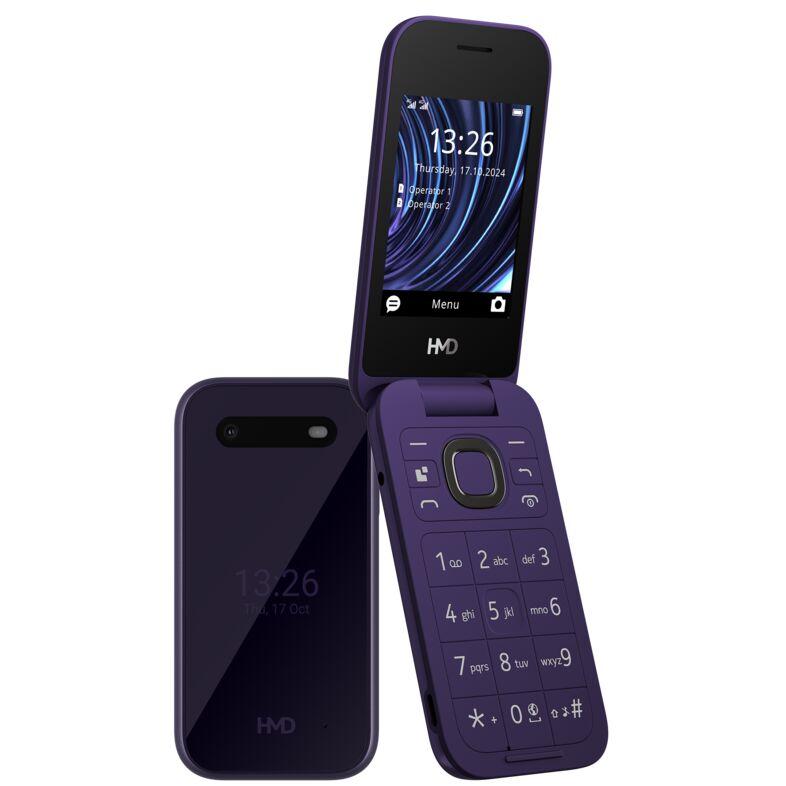 Смартфон HMD 2660 FLIP DS, VIOLETна ниска цена с бърза доставка - BestPC.BG